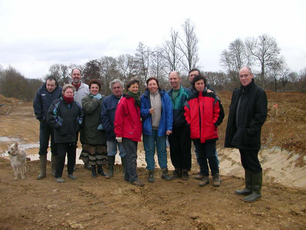 Quelques bénévoles de l'association en février 2005