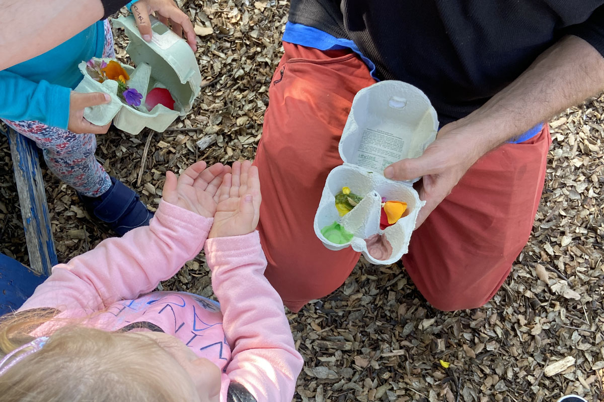 Enfants aux jardins