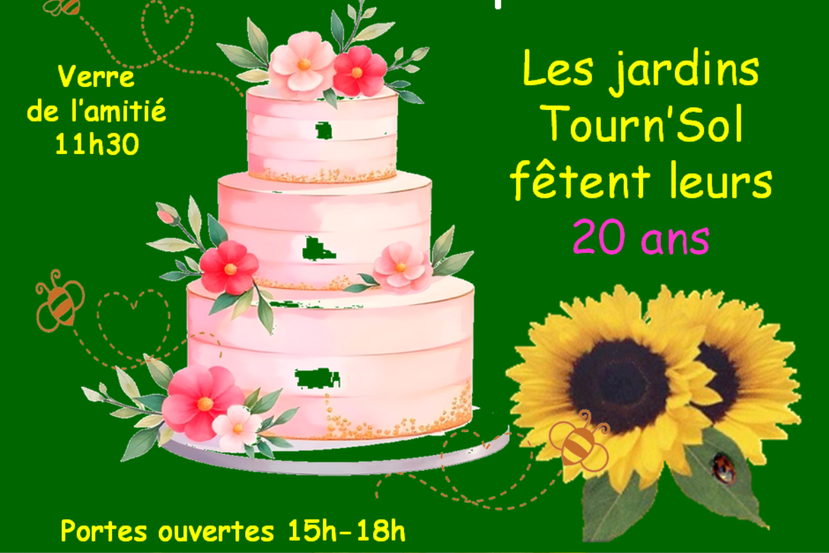 20 ans des jardins Tourn'Sol