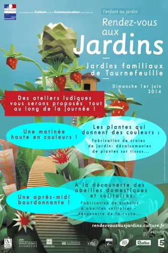 Affiche RDV aux jardins
